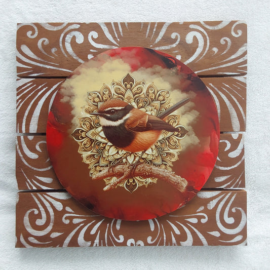 Fantail Wall Plaque