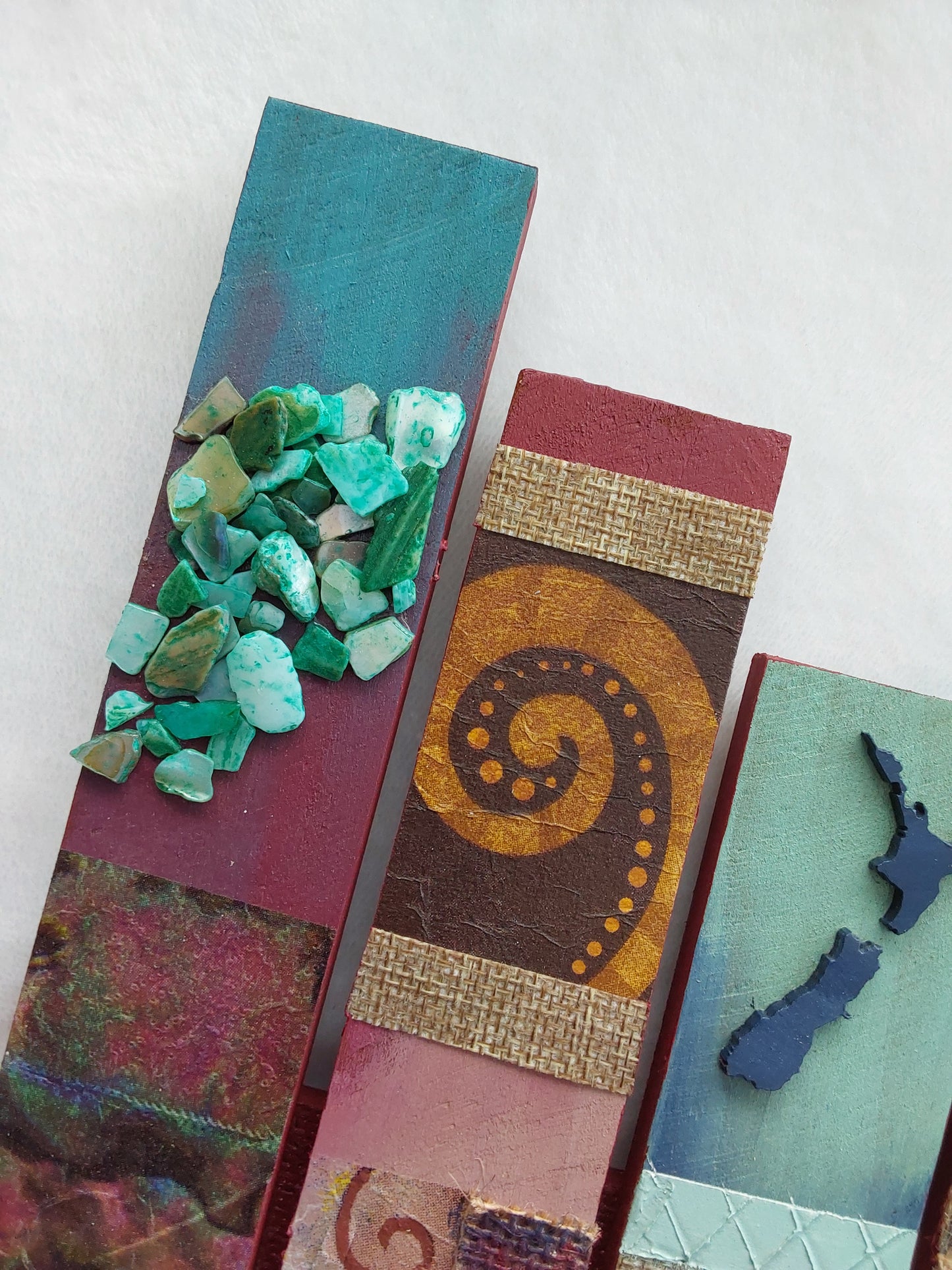 Mixed media artwork.