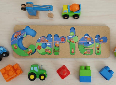 Personalised Name Puzzle - Made to order - Carter Design.