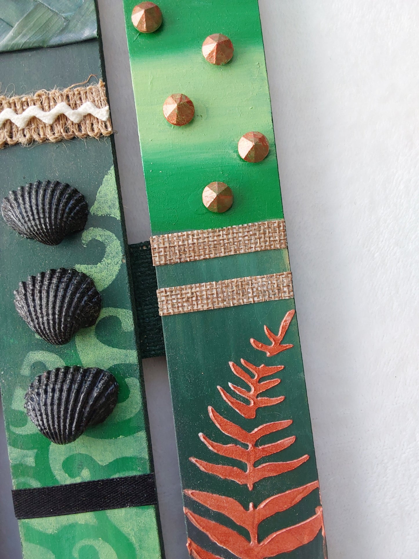Mixed media artwork.