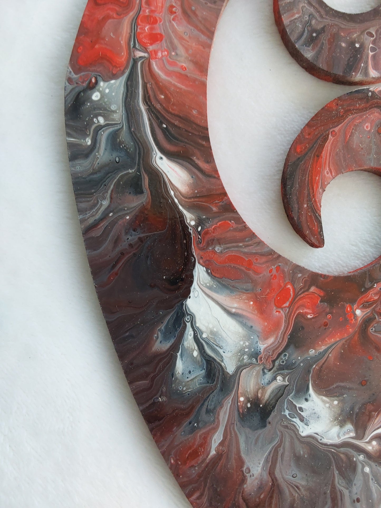 Kiwiana wall hanging heart