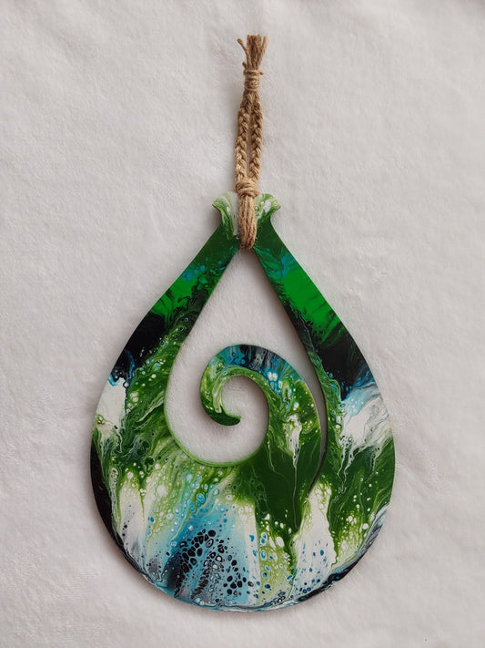 Kiwiana wall hanging.