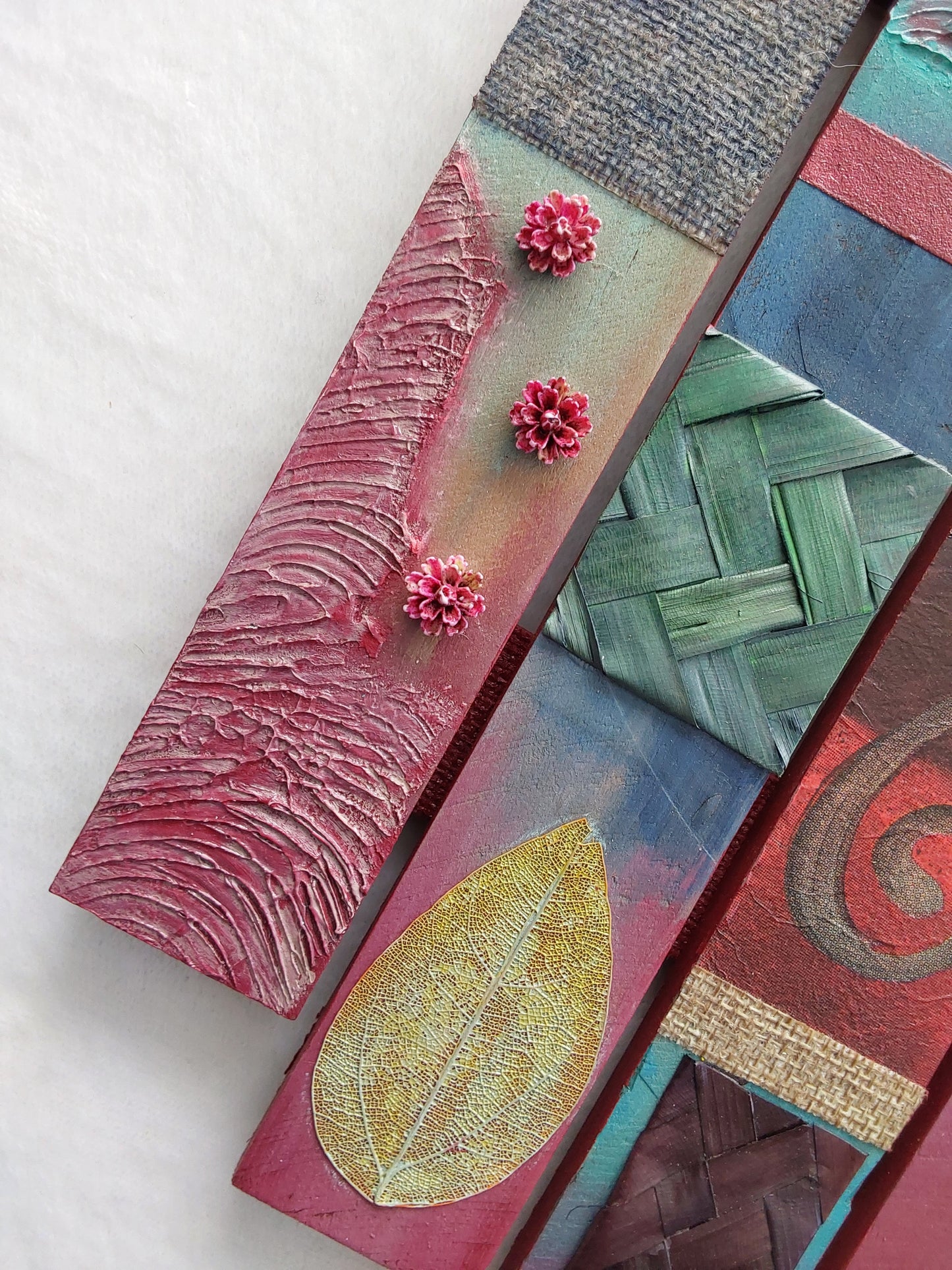 Mixed media artwork.