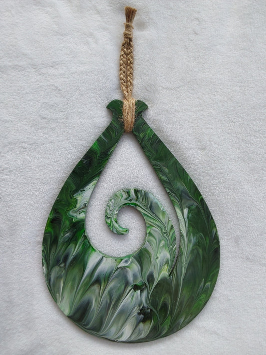 Kiwiana wall hanging.