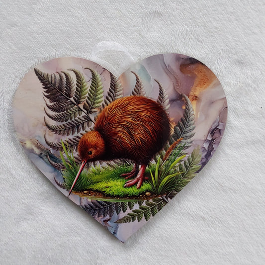 Kiwi wall heart - Small