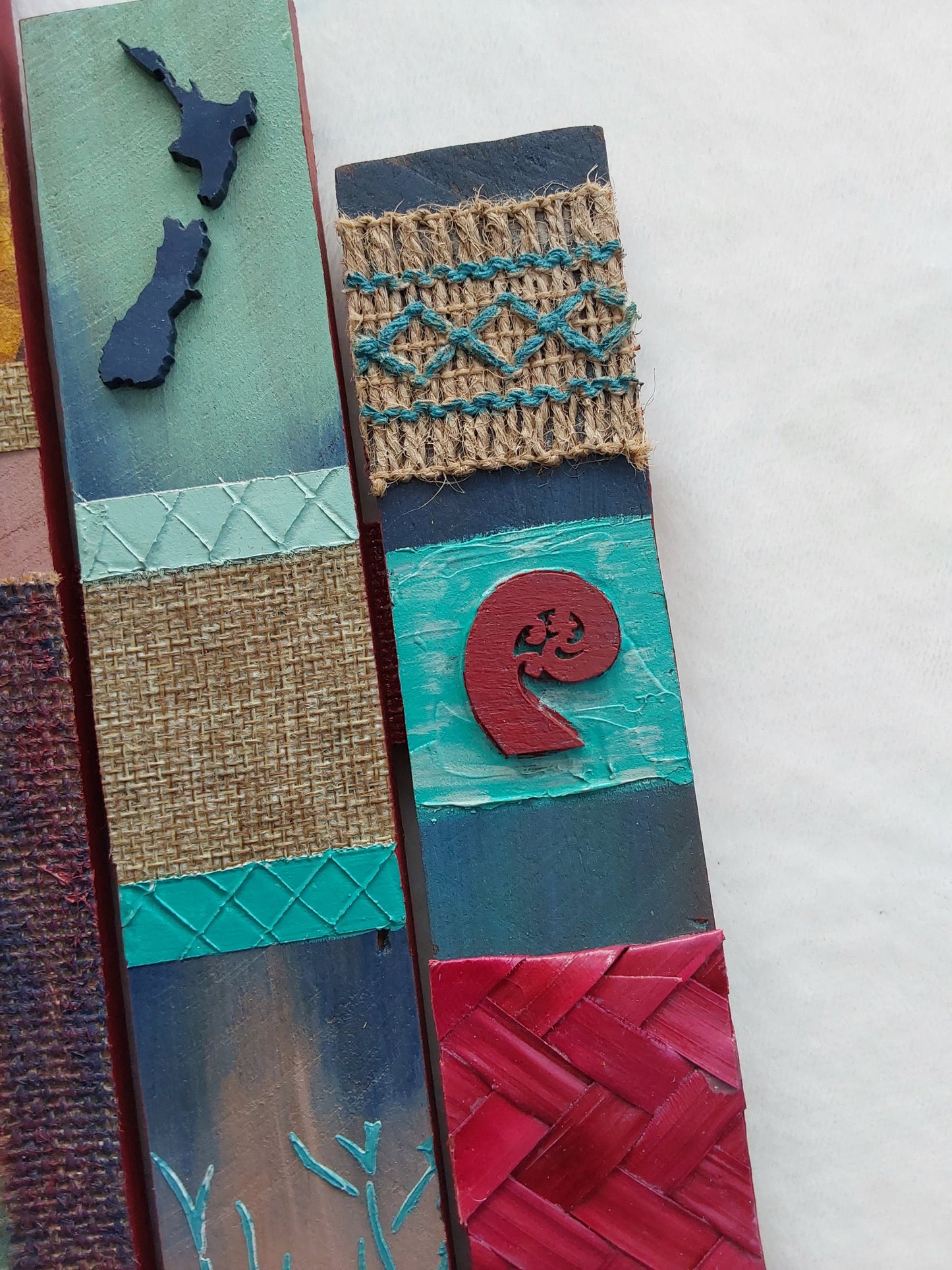 Mixed media artwork.