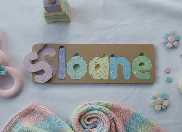 Personalised Name Puzzle - Made to order - Riley Design.