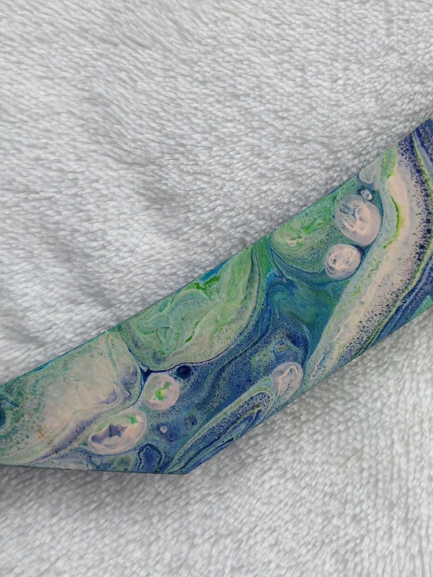 Kiwiana wall art, whale tail.
