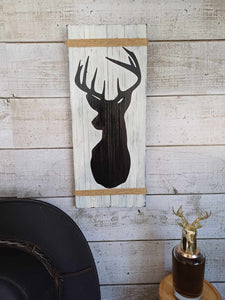 Stag themed - Rustic wall art