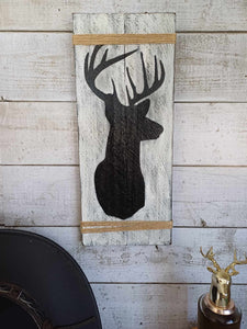 Stag themed - Rustic wall art