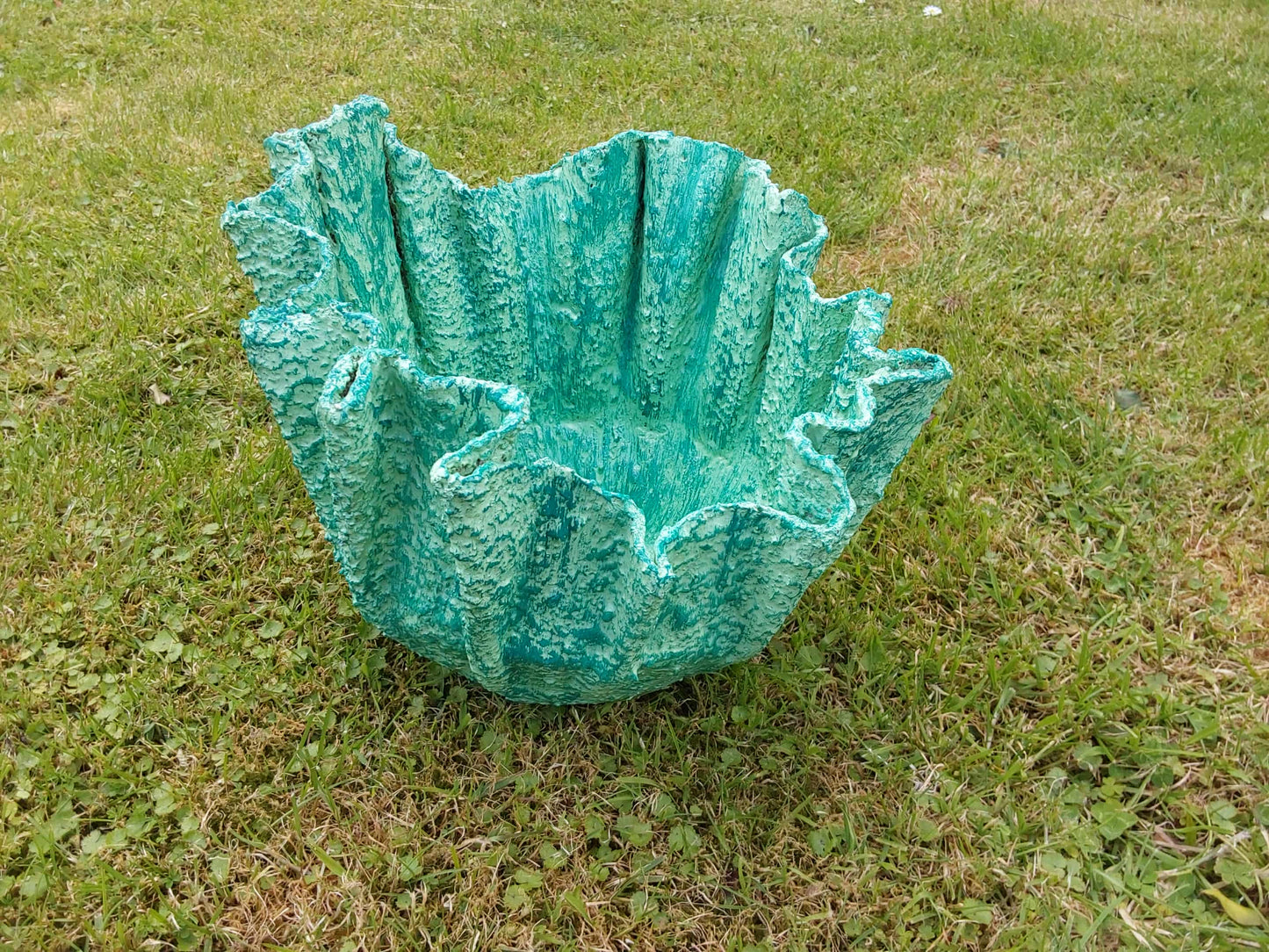 Cement oudoor planter - Hand made