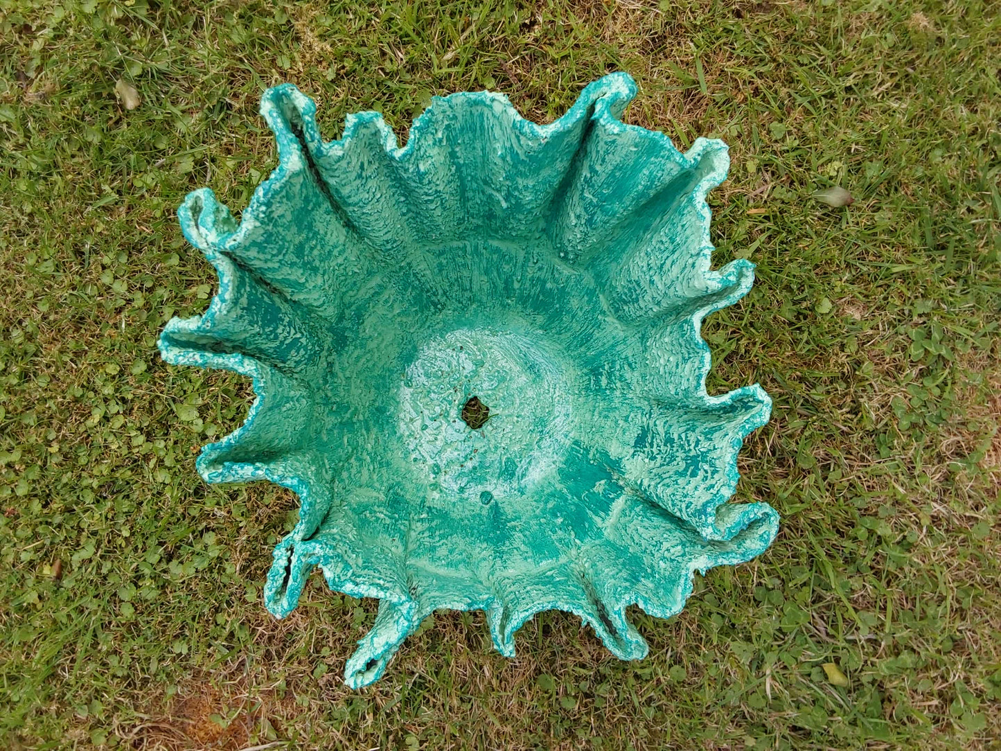 Cement oudoor planter - Hand made