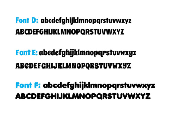 Transport letters - Made to order - 10cm high for the uppercase letter with proportionate lowercase letters.