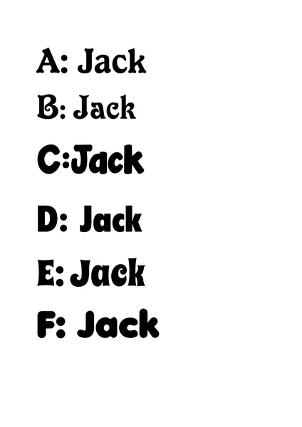 Space letters - Made to order - 15cm high for the uppercase letter with proportionate lowercase letters.