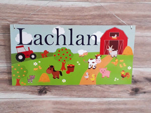 Lachlan - Name Plaque