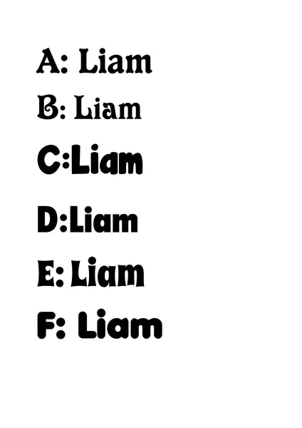 Monkey letters - Made to order - 15cm high for the uppercase letter with proportionate lowercase letters.