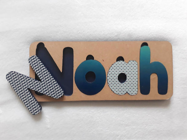 Personalised Name Puzzle - Made to order - Alex Design.