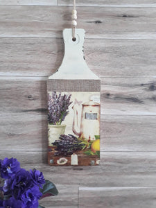 Rustic, shabby chic, decorative board.