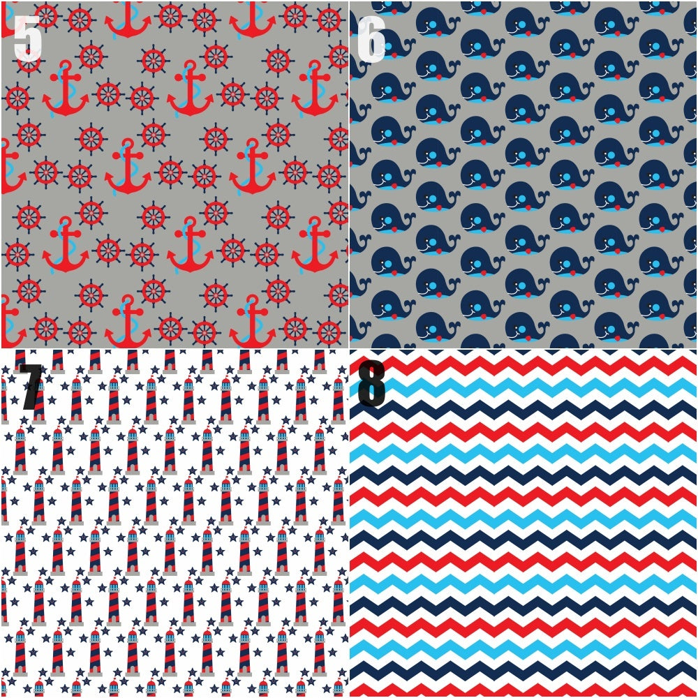 Nautical letters - Made to order - 20cm high for the uppercase letter with proportionate lowercase letters.